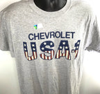 American Flag T-Shirt for Chevrolet Chevy Pickup Truck (All Models 2009–2024)