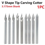 Engraving Bit Set for Automotive Applications (0.1/0.2/0.3mm)