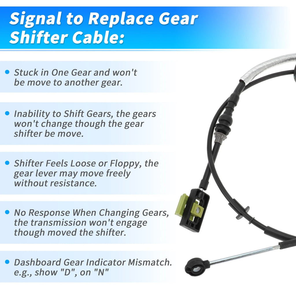Auto Trans Gear Shift Cable for Ford E150 E250 E350 E450 (2005–2014)