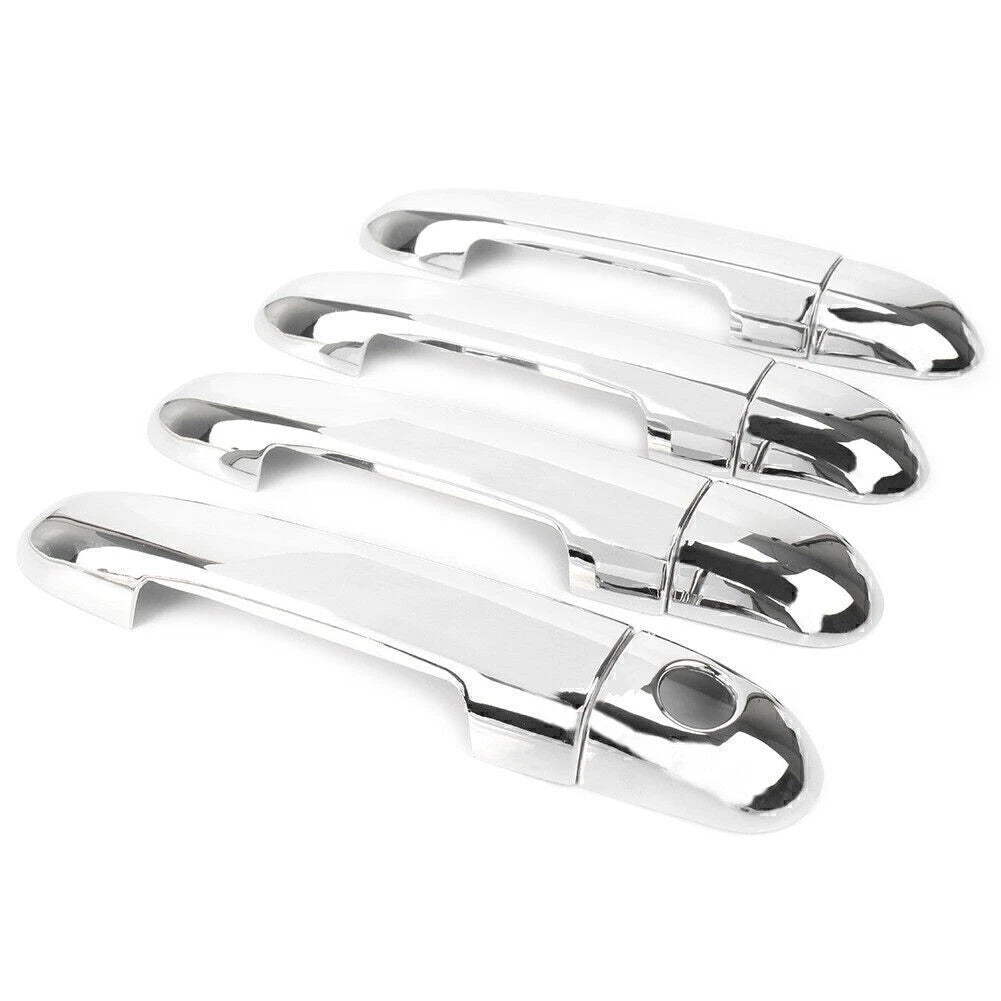 Set of 4 Chrome Door Handle Trim Covers for KIA Forte Cerato (2010–2012)