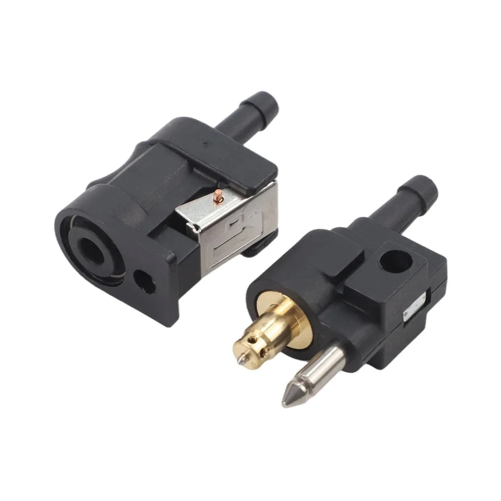 Fuel Line Connector Black Fittings for Outboard Motor Engine