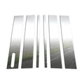 Pillar Post Covers for 2002-2010 Mercury Mountaineer (Stainless Steel 6pc)