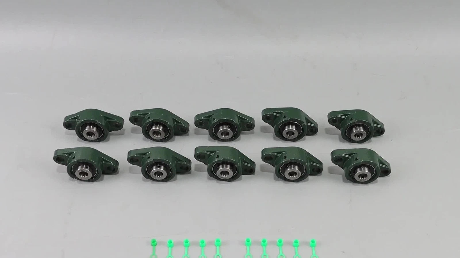 Set of 10 Pillow Block Bearings for UCFL201-8 (1/2" Bore)