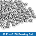 50 Pcs 6.5mm G100 Precision Steel Ball Bearings for Various Applications