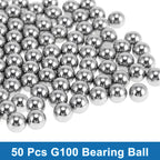 50 Pcs 6.5mm G100 Precision Steel Ball Bearings for Various Applications