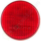 Pack of 6 Red 9 LED Waterproof Side Marker Clearance Lights 2" for Trucks