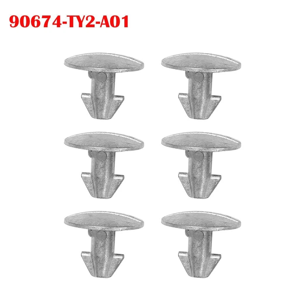 Set of 6 Engine Cover Pin Screws for Honda Accord, Civic (2003–2019)