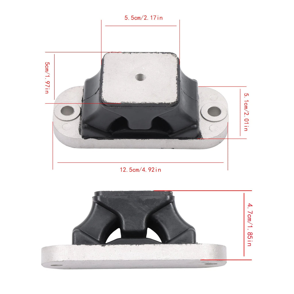 Set of 4 Engine Motor Mounts for Yamaha WaveRunner 1100 (1996–2007)
