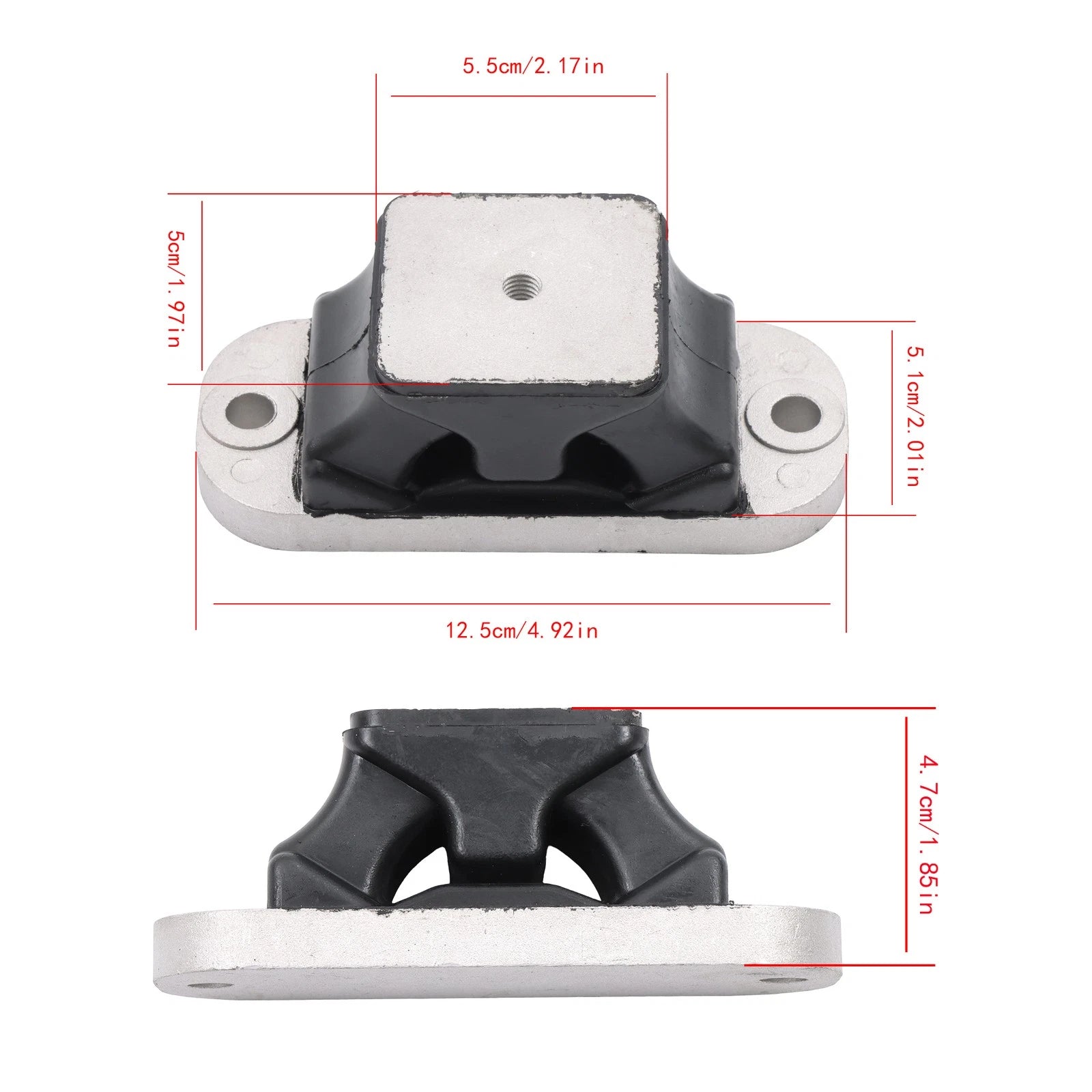 Set of 4 Engine Motor Mounts for Yamaha WaveRunner 1100 (1996–2007)