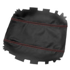 Leather Synthetic Console Armrest Cover for Honda Accord (2003–2007) Red Stitch