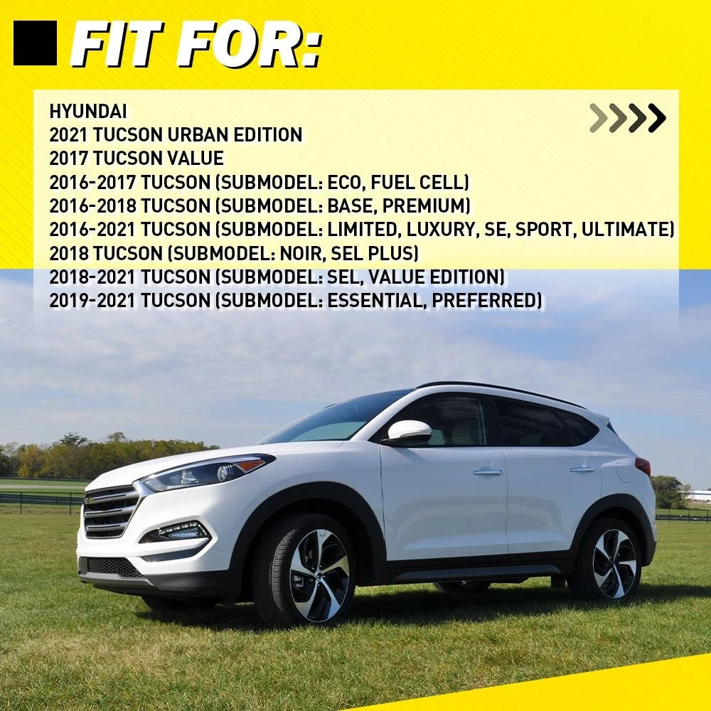 Chrome Exterior Front Right Door Handle for Hyundai Tucson (2016–2021)