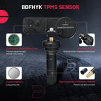 TPMS Sensor Set of 4 for Cadillac Escalade ESV (2007–2018) 315MHz 13586335