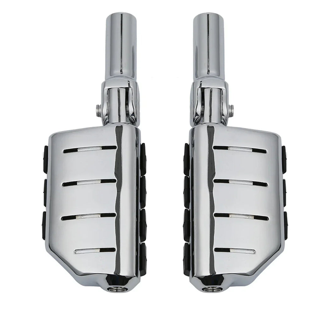 Chrome Rear Passenger Foot Pegs for Harley Softail Slim (2012-2017)