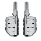 Chrome Rear Passenger Foot Pegs for Harley Softail Slim (2012-2017)
