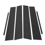 6 Pcs Door Pillar Window Trim for Lexus ES (2019-2022) Carbon Fiber Black