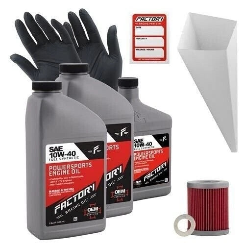 10W40 Oil Change Kit for Suzuki LT230 LT-F250 (1985–1995)