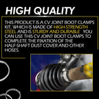 Adjustable Axle CV Joint Boot Clamp Tool with 20 Crimp Bands Universal