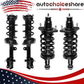 Set of 4 Shock Struts with Coil Springs for Honda CR-V (2007–2011)