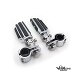 Foot Peg Clamps 1" 1 1/4" for Harley Sportster 883 1340 (1986–2023)