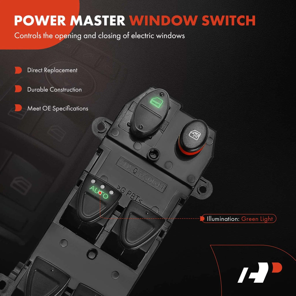 Front Left Power Window Switch for Honda Civic (2006-2011) Sedan Coupe