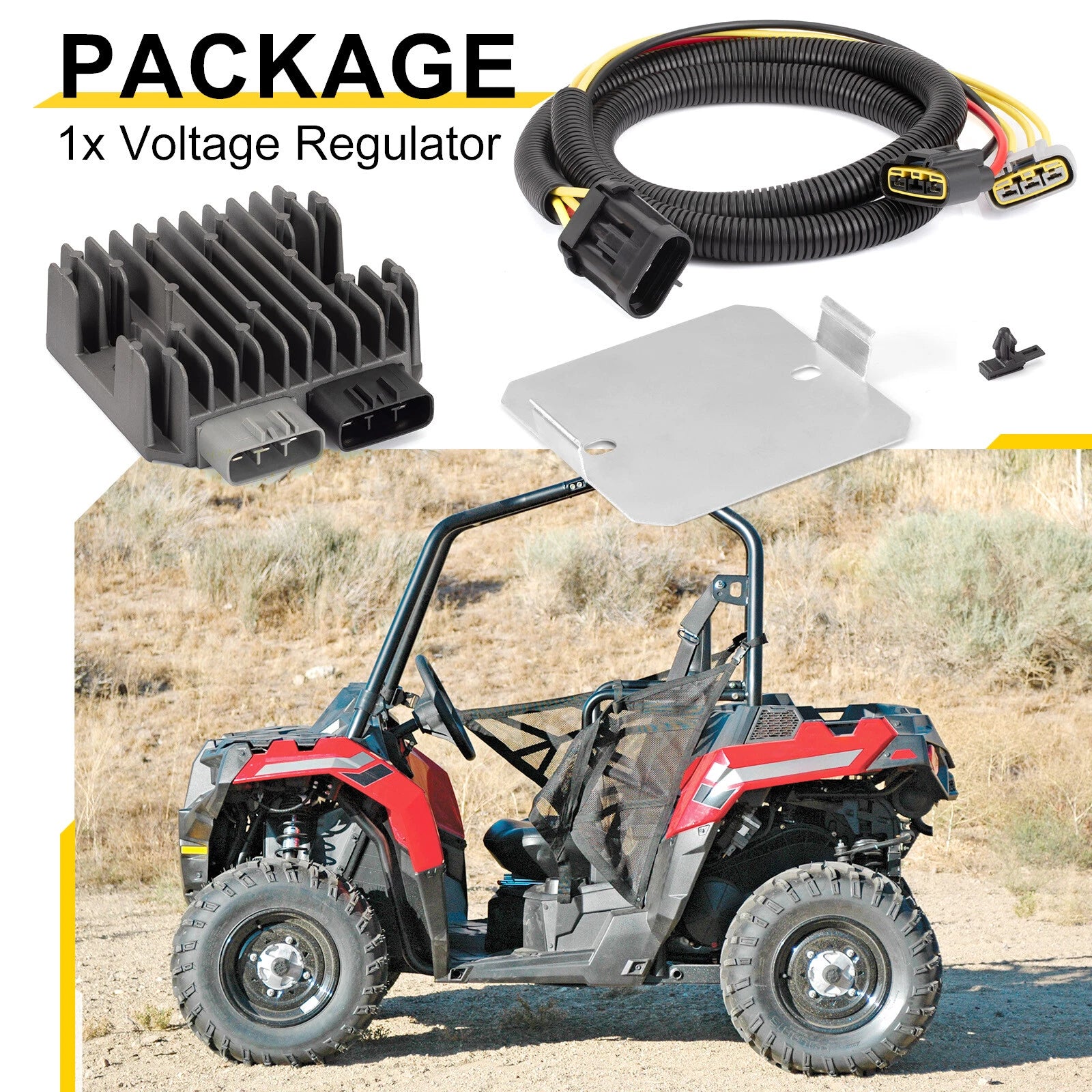Voltage Regulator Kit for Polaris RZR 570/900/XP 1000/XP 4 1000/Turbo XP