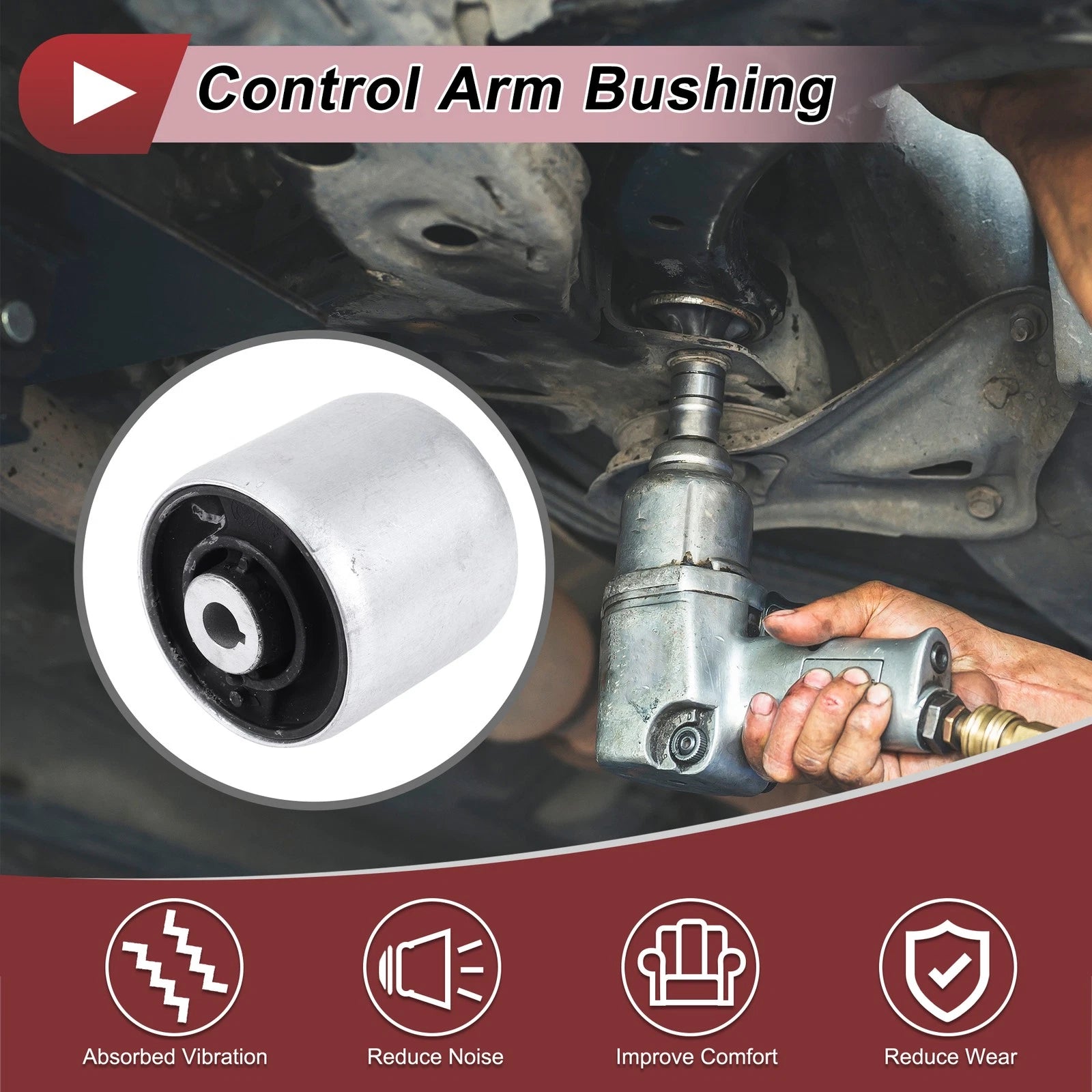 Front Control Arm Bushing No. 4G0407183A for Audi A6 (2010–2018)