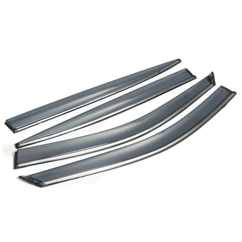 Set of 4 Window Visors for Infiniti Q50 (2014–2020) Smoke Tinted Acrylic