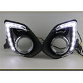 LED DRL Daytime Running Fog Light Covers for 2013-2015 Mitsubishi ASX (2013-2015)