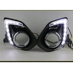 LED DRL Daytime Running Fog Light Covers for 2013-2015 Mitsubishi ASX (2013-2015)