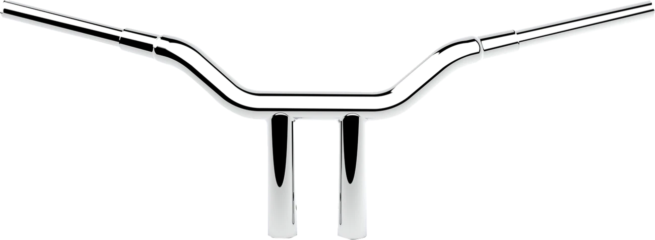 Kage Fighter Handlebar for LA Choppers (10" x 1-1/2", Chrome, LA-7343-10)