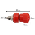 JS999B Terminal Binding Post 4mm Battery Power Connector for
