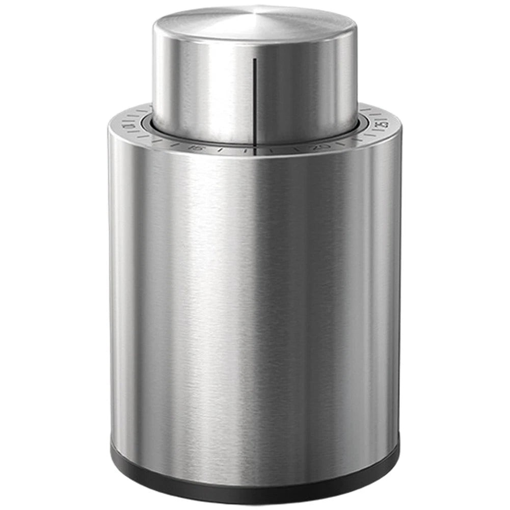 304 Stainless Steel Wine Stopper with Vacuum Pump for Wine Freshness