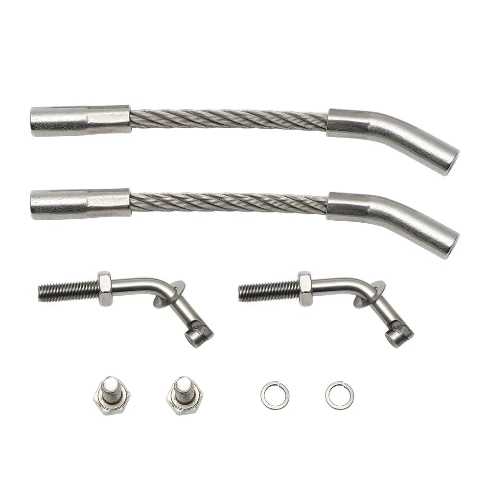 Snow Ice Scratchers for Polaris Ski Doo (Reverse Compatible)