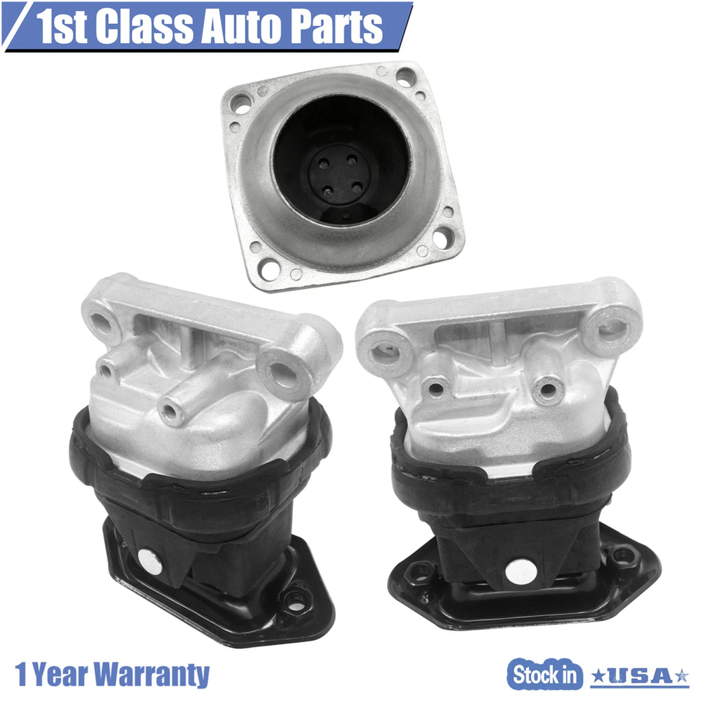3PCS Motor & Trans Mount for Dodge 300, Challenger, Charger, Magnum (2005–2011)