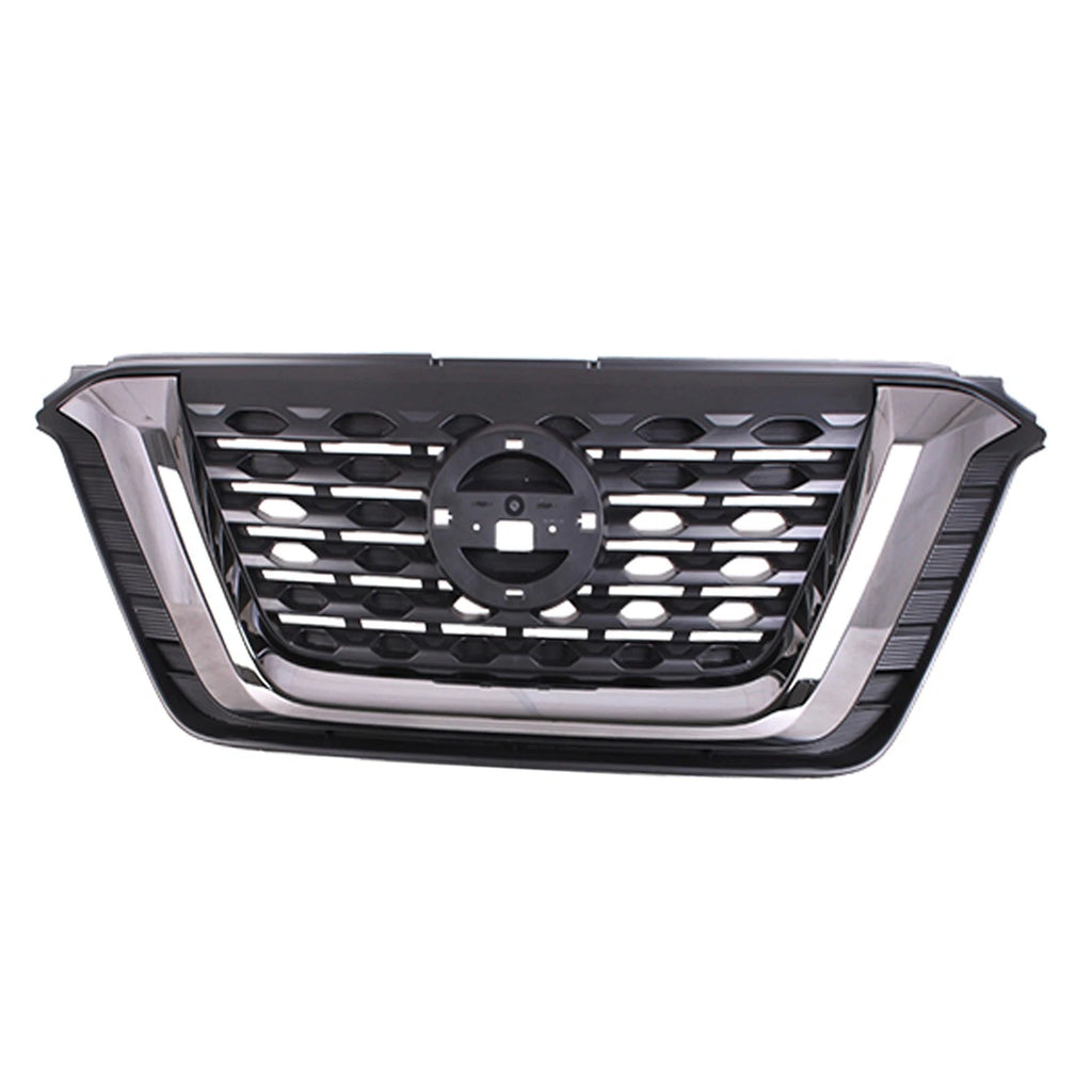 Front Grille Replacement Black Smoked Chrome ABS Plastic for Toyota Prado (2010–2020)