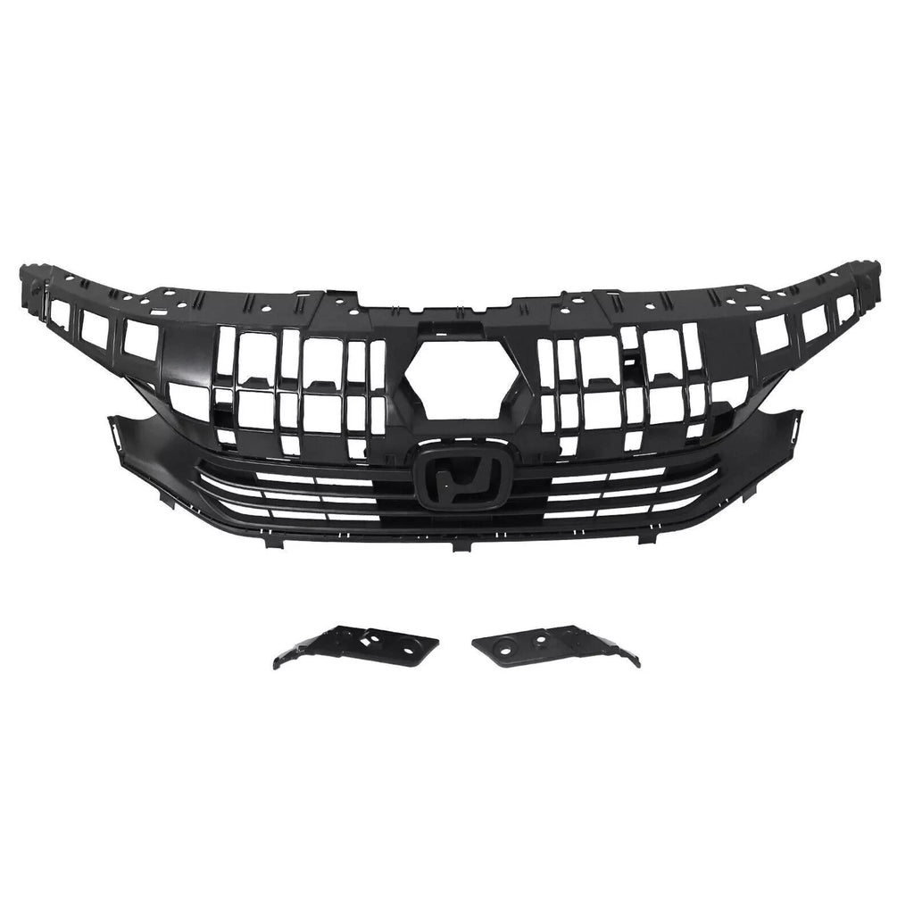 Upper Lower Grill Set with Molding Fog Lights for Honda Civic (2022–2023)