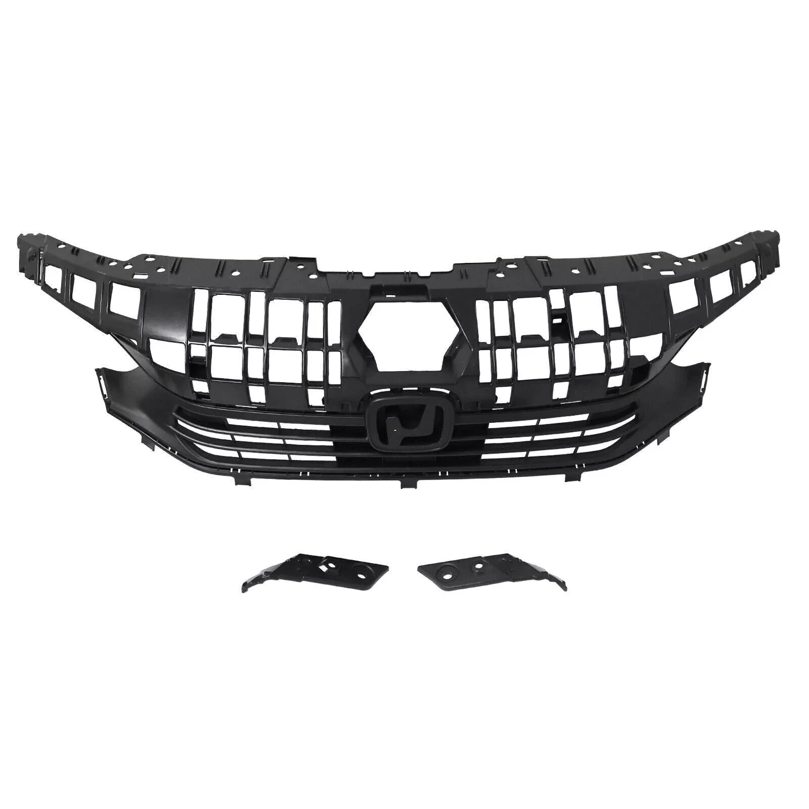 Upper Lower Grill Set with Molding Fog Lights for Honda Civic (2022–2023)