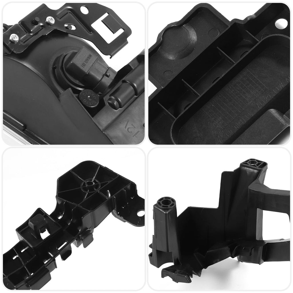 Set of 11 Front Grille Fog Light Bezels Bracket Kit for Honda CR-V (2015–2016)