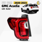 LED Tail Light Outer Left Driver Side for GMC Acadia Denali SL SLE SLT (2020–2023)