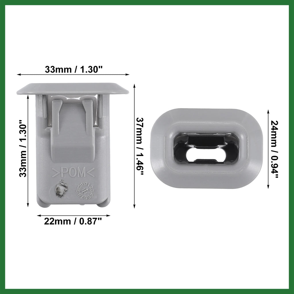 Set of 2 Rear Seat Cushion Pad Clips for Mercedes-Benz A220 (2019–2021)