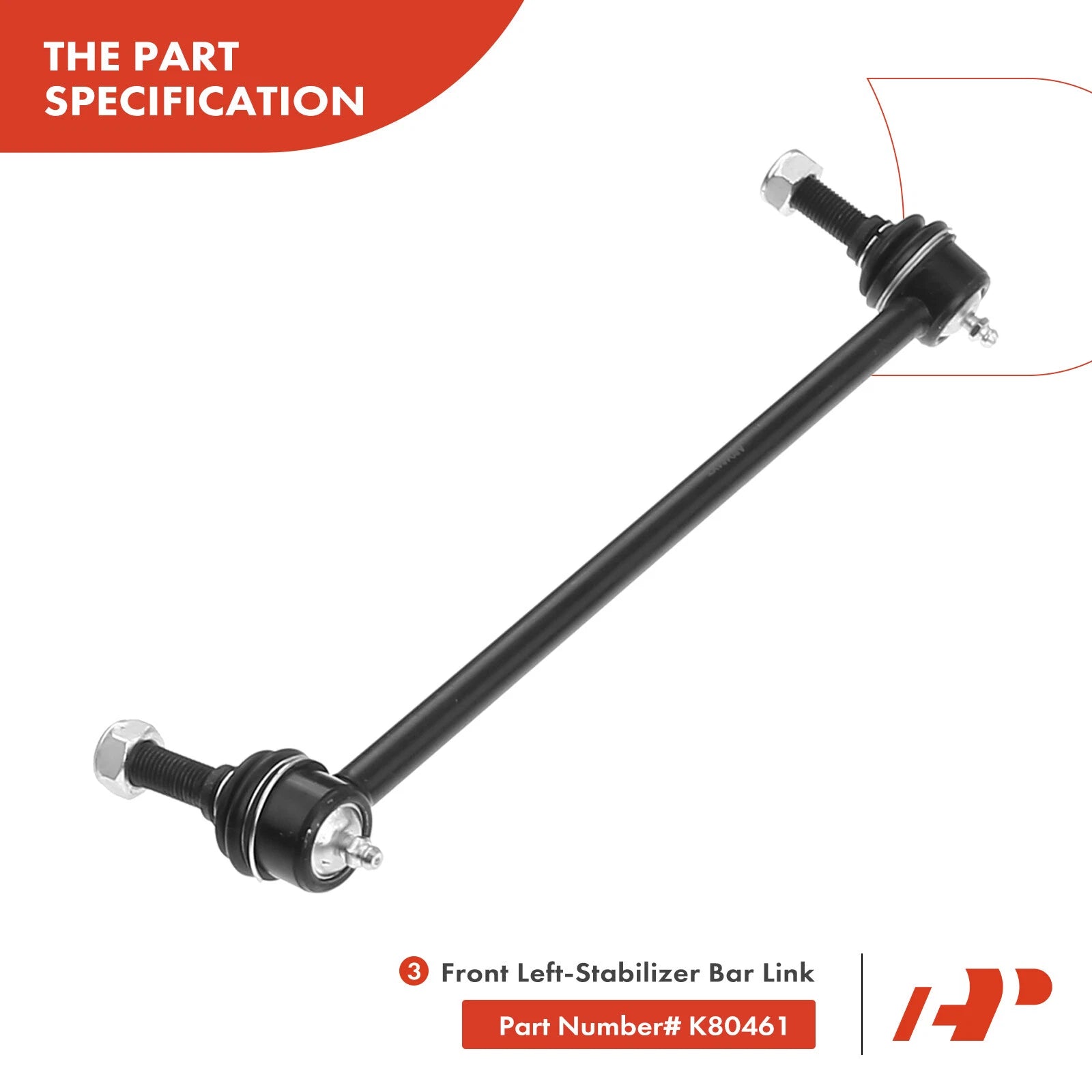 6x Front Lower Control Arm Sway Bar Link for Chevrolet Equinox (2005–2019)