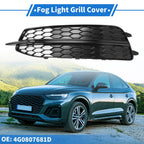 1pc Fog Light Grill for Audi A6 C7 (2011–2014) No. 4G0807681D Black