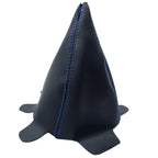 Manual Shift Boot for Honda Civic (2001–2005) Black with Blue Stitch