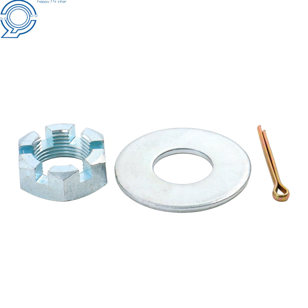 8-Lug 6.5" Wheel Hub Kit for Round Spindle and Bearing (Fits Various Models)