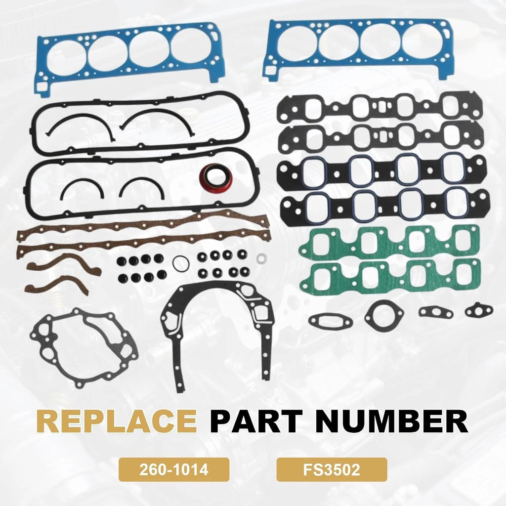 Full Engine Gasket Set for Ford E-350 E-250 F-350 Bronco 