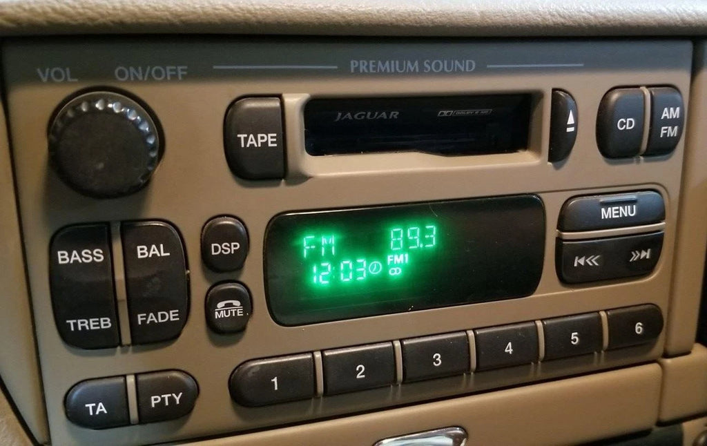 Stereo Tape Radio Player for Jaguar S-Type (1999–2002) XR8F-18K876-CHA