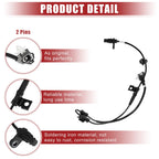 1 Pair ABS Wheel Speed Sensor for Hyundai Sonata (No. 59810-3S300/59830-3S300)