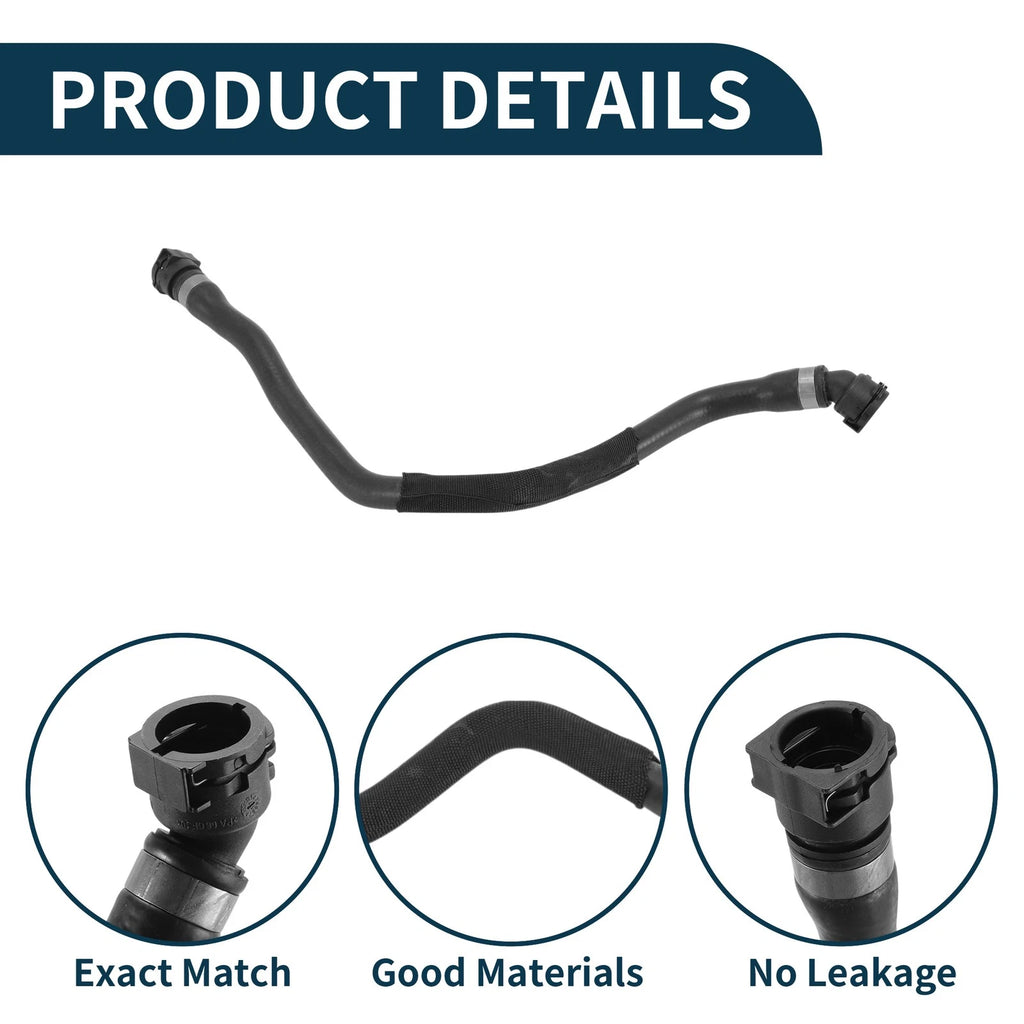 Radiator Hose for BMW 7 Series (2002–2005) No. 17127508043 Rubber