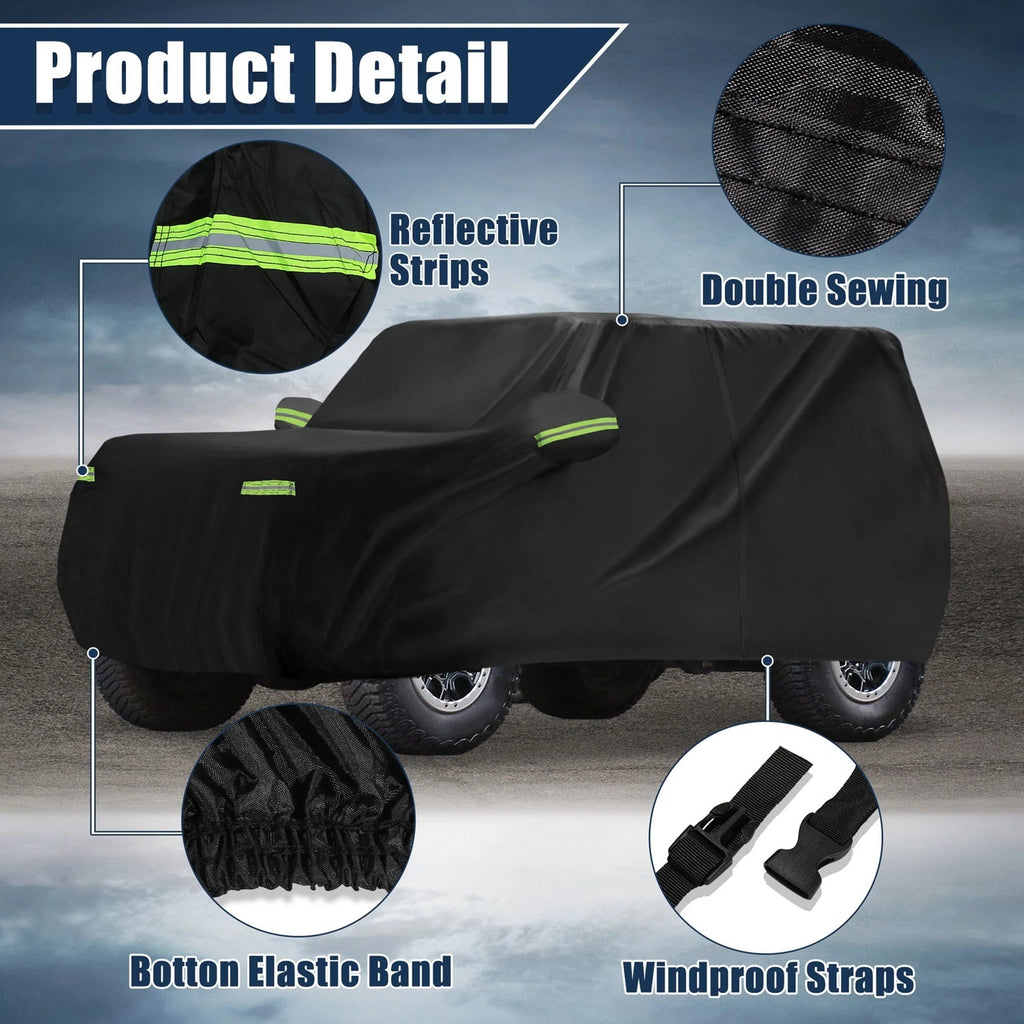 Waterproof Car Cover for Ford Bronco 4 Door (2021–2023) with Zipper