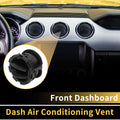 Dash AC Heater Air Vent for Ford F-250 F-350 F-450 (2011–2016) A/C Outlet Black